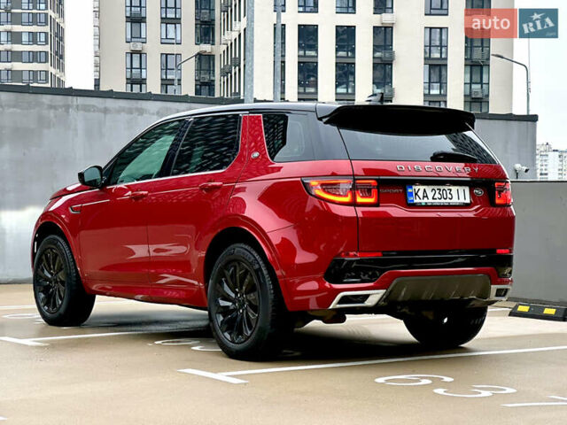 Красный Ленд Ровер Discovery Sport, объемом двигателя 2 л и пробегом 69 тыс. км за 39500 $, фото 4 на Automoto.ua