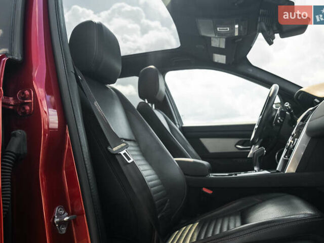 Красный Ленд Ровер Discovery Sport, объемом двигателя 2 л и пробегом 77 тыс. км за 45000 $, фото 10 на Automoto.ua
