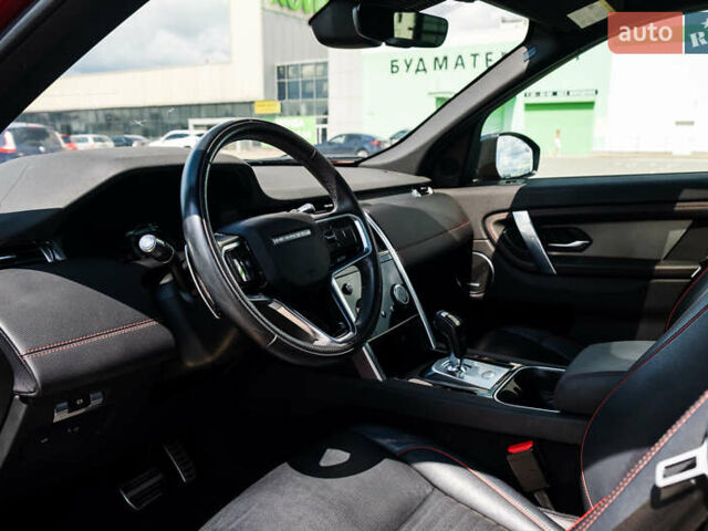 Красный Ленд Ровер Discovery Sport, объемом двигателя 2 л и пробегом 77 тыс. км за 45000 $, фото 15 на Automoto.ua
