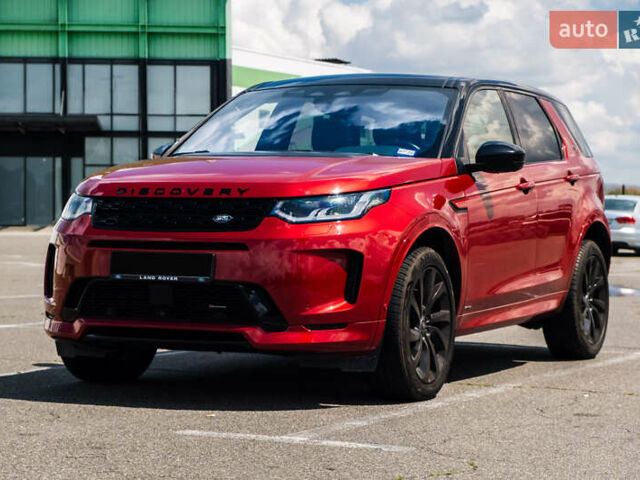 Красный Ленд Ровер Discovery Sport, объемом двигателя 2 л и пробегом 77 тыс. км за 45000 $, фото 2 на Automoto.ua
