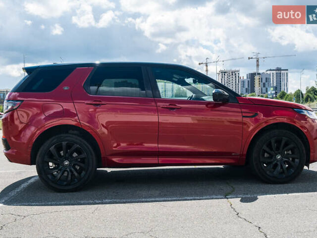 Красный Ленд Ровер Discovery Sport, объемом двигателя 2 л и пробегом 77 тыс. км за 45000 $, фото 7 на Automoto.ua