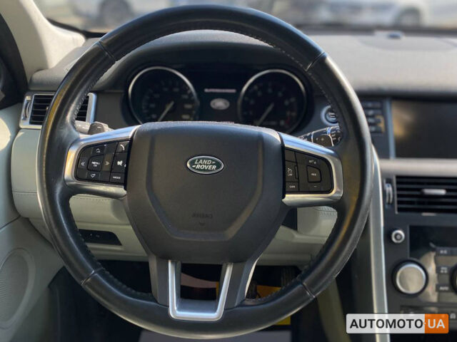 Серый Ленд Ровер Discovery Sport, объемом двигателя 2 л и пробегом 107 тыс. км за 20900 $, фото 15 на Automoto.ua
