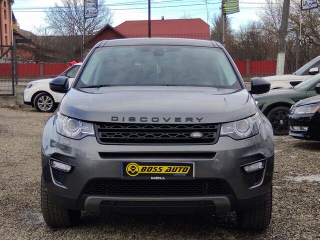 Сірий Ленд Ровер Discovery Sport, об'ємом двигуна 2 л та пробігом 163 тис. км за 22600 $, фото 1 на Automoto.ua