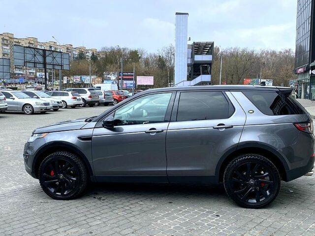 Серый Ленд Ровер Discovery Sport, объемом двигателя 2 л и пробегом 197 тыс. км за 20700 $, фото 7 на Automoto.ua