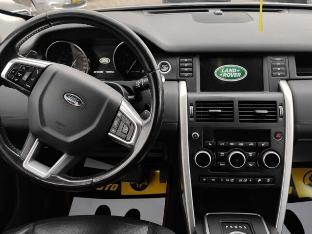 Сірий Ленд Ровер Discovery Sport, об'ємом двигуна 2 л та пробігом 163 тис. км за 22600 $, фото 10 на Automoto.ua