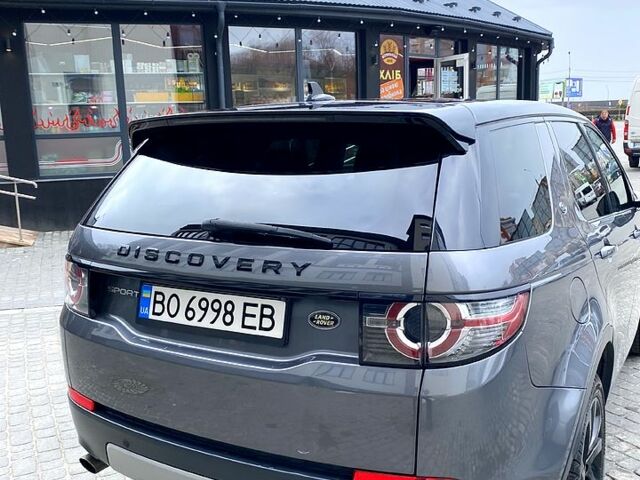 Серый Ленд Ровер Discovery Sport, объемом двигателя 2 л и пробегом 197 тыс. км за 20700 $, фото 4 на Automoto.ua