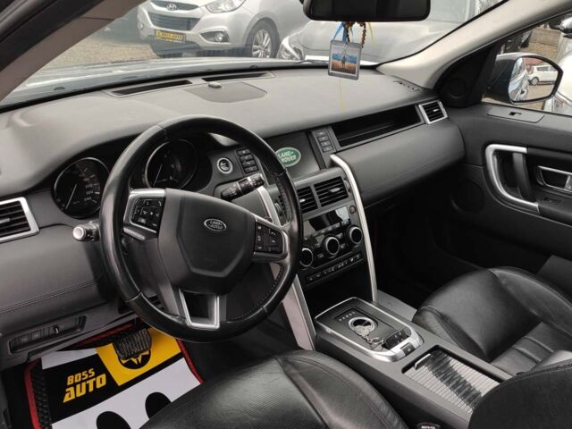 Сірий Ленд Ровер Discovery Sport, об'ємом двигуна 2 л та пробігом 163 тис. км за 22600 $, фото 8 на Automoto.ua