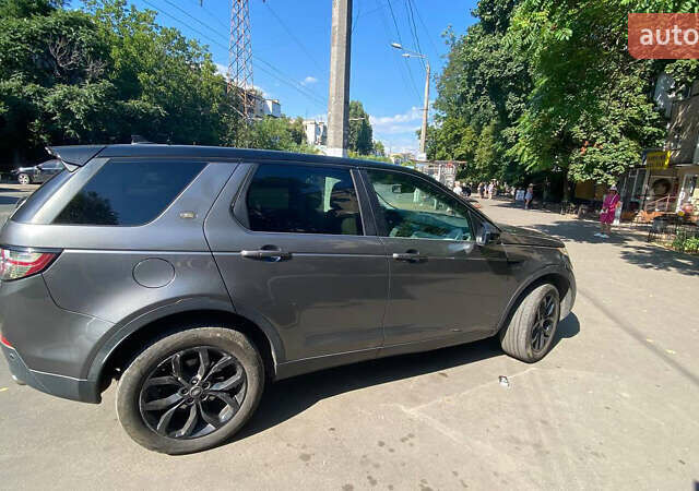 Серый Ленд Ровер Discovery Sport, объемом двигателя 2 л и пробегом 170 тыс. км за 12800 $, фото 12 на Automoto.ua