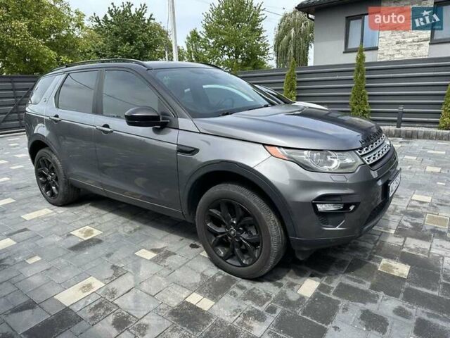 Серый Ленд Ровер Discovery Sport, объемом двигателя 2 л и пробегом 212 тыс. км за 16500 $, фото 2 на Automoto.ua