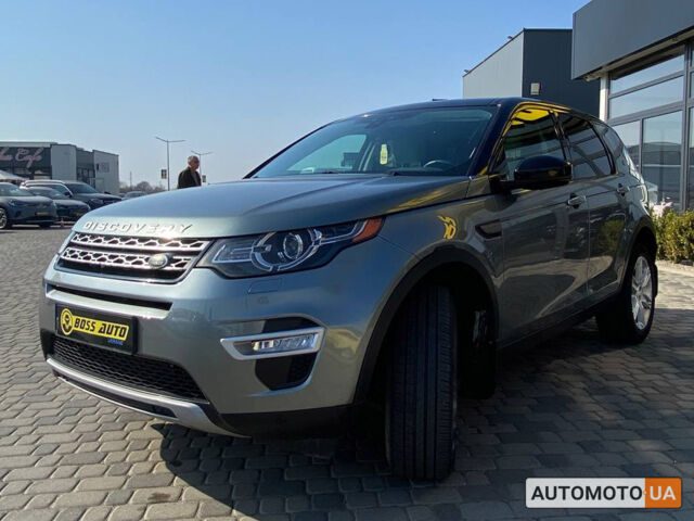 Серый Ленд Ровер Discovery Sport, объемом двигателя 2 л и пробегом 107 тыс. км за 20900 $, фото 2 на Automoto.ua