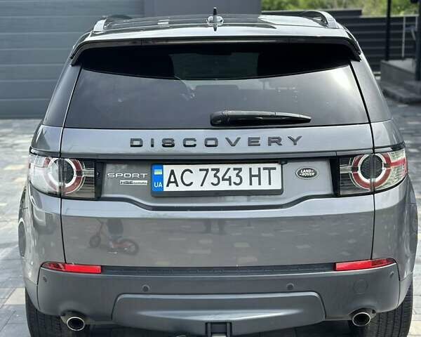 Серый Ленд Ровер Discovery Sport, объемом двигателя 2 л и пробегом 212 тыс. км за 16500 $, фото 5 на Automoto.ua