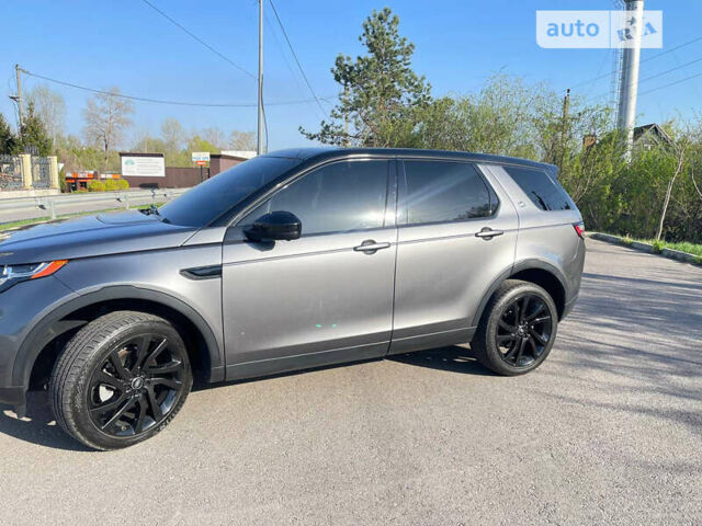 Серый Ленд Ровер Discovery Sport, объемом двигателя 2 л и пробегом 137 тыс. км за 23500 $, фото 2 на Automoto.ua