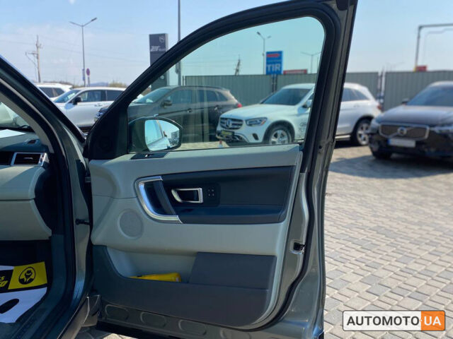 Серый Ленд Ровер Discovery Sport, объемом двигателя 2 л и пробегом 107 тыс. км за 20900 $, фото 20 на Automoto.ua