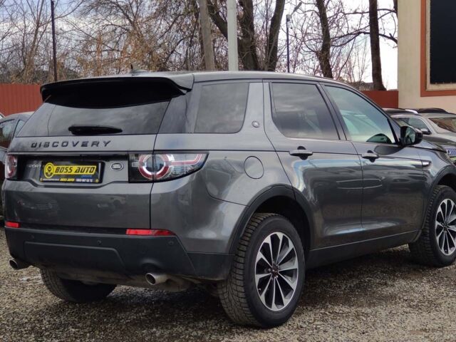 Сірий Ленд Ровер Discovery Sport, об'ємом двигуна 2 л та пробігом 163 тис. км за 22600 $, фото 3 на Automoto.ua