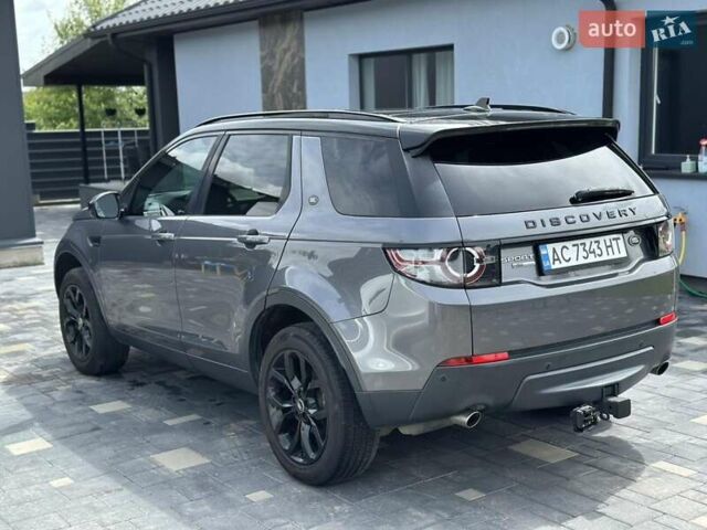 Серый Ленд Ровер Discovery Sport, объемом двигателя 2 л и пробегом 212 тыс. км за 16500 $, фото 4 на Automoto.ua