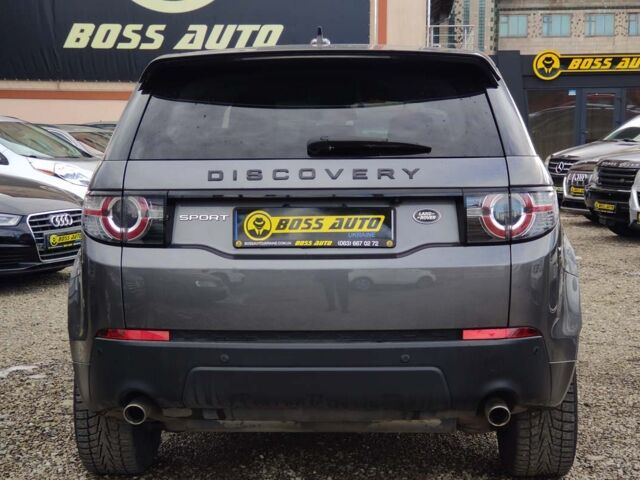 Сірий Ленд Ровер Discovery Sport, об'ємом двигуна 2 л та пробігом 163 тис. км за 22600 $, фото 4 на Automoto.ua