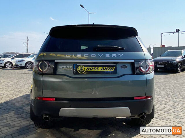 Серый Ленд Ровер Discovery Sport, объемом двигателя 2 л и пробегом 107 тыс. км за 20900 $, фото 5 на Automoto.ua