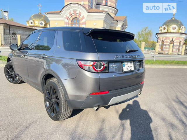 Серый Ленд Ровер Discovery Sport, объемом двигателя 2 л и пробегом 137 тыс. км за 23500 $, фото 5 на Automoto.ua