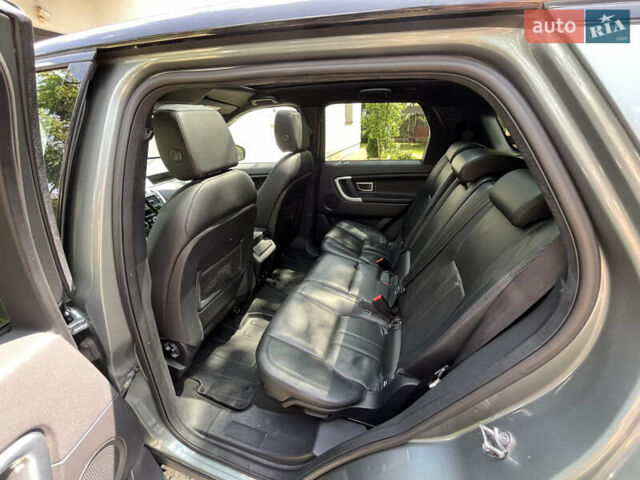 Серый Ленд Ровер Discovery Sport, объемом двигателя 2 л и пробегом 182 тыс. км за 21400 $, фото 12 на Automoto.ua