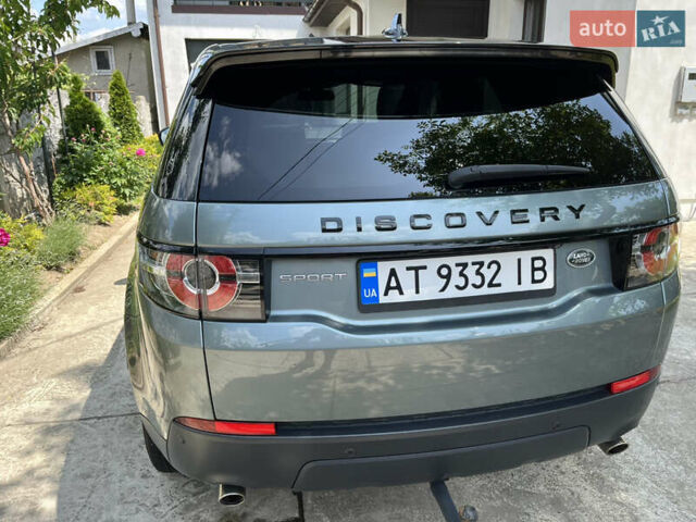 Серый Ленд Ровер Discovery Sport, объемом двигателя 2 л и пробегом 182 тыс. км за 21400 $, фото 7 на Automoto.ua