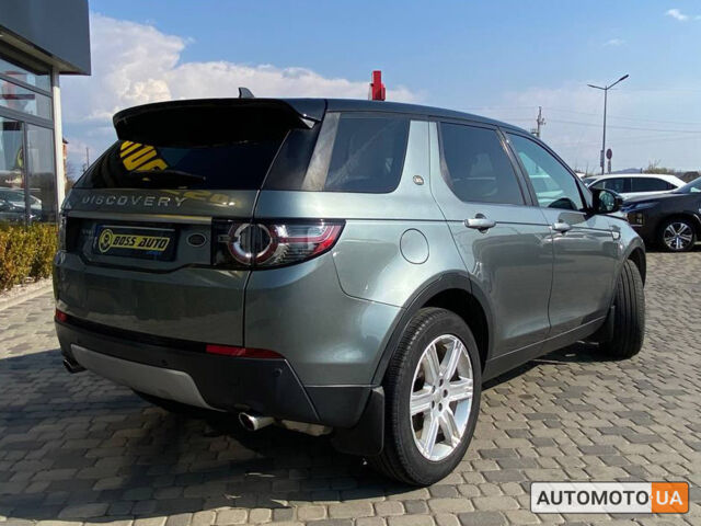 Серый Ленд Ровер Discovery Sport, объемом двигателя 2 л и пробегом 107 тыс. км за 20900 $, фото 6 на Automoto.ua