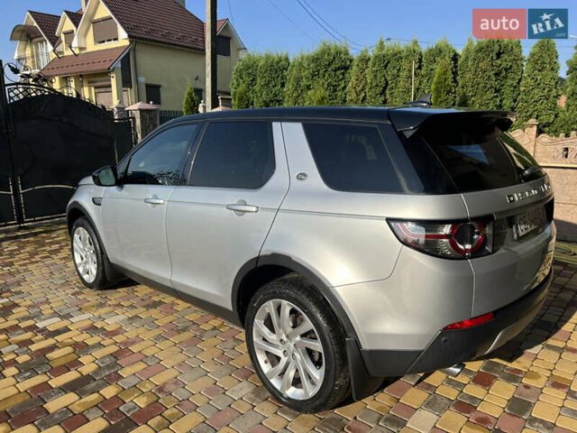 Серый Ленд Ровер Discovery Sport, объемом двигателя 2 л и пробегом 84 тыс. км за 22300 $, фото 5 на Automoto.ua