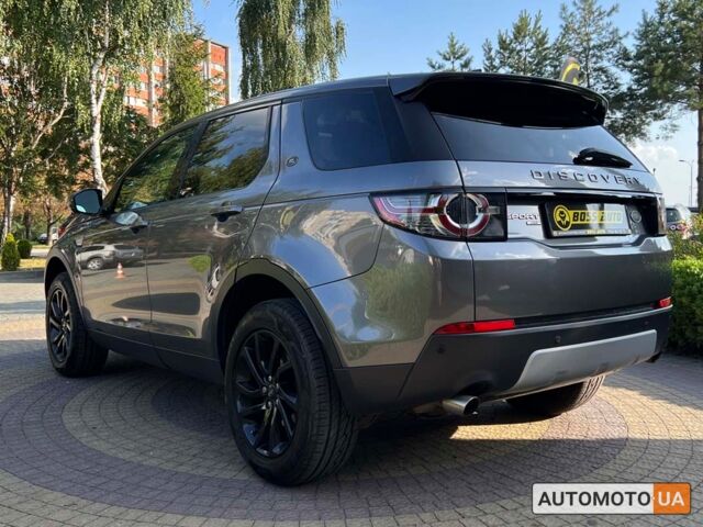 Серый Ленд Ровер Discovery Sport, объемом двигателя 2 л и пробегом 116 тыс. км за 19500 $, фото 4 на Automoto.ua
