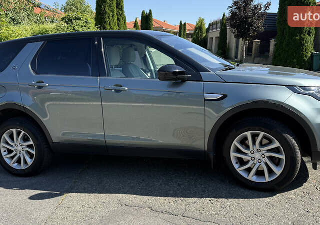 Серый Ленд Ровер Discovery Sport, объемом двигателя 2 л и пробегом 147 тыс. км за 23500 $, фото 6 на Automoto.ua