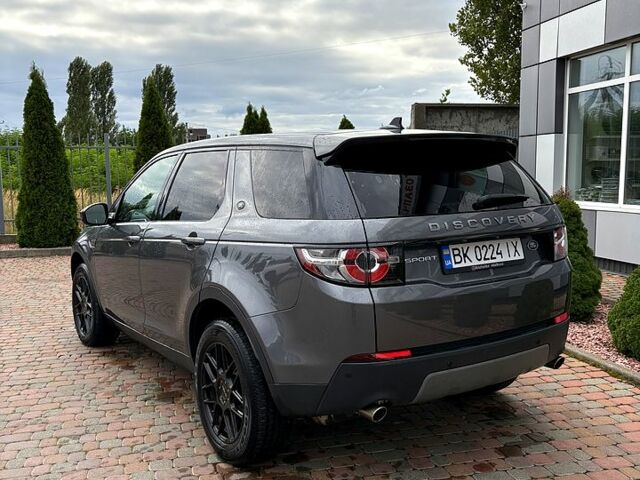 Серый Ленд Ровер Discovery Sport, объемом двигателя 2 л и пробегом 192 тыс. км за 13999 $, фото 7 на Automoto.ua