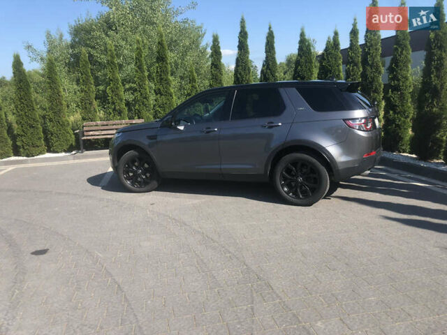 Серый Ленд Ровер Discovery Sport, объемом двигателя 2 л и пробегом 100 тыс. км за 19300 $, фото 3 на Automoto.ua