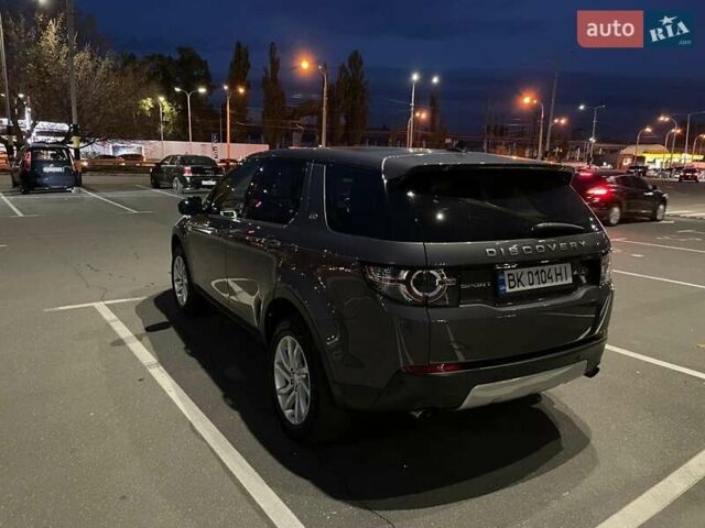 Серый Ленд Ровер Discovery Sport, объемом двигателя 2 л и пробегом 180 тыс. км за 20000 $, фото 4 на Automoto.ua