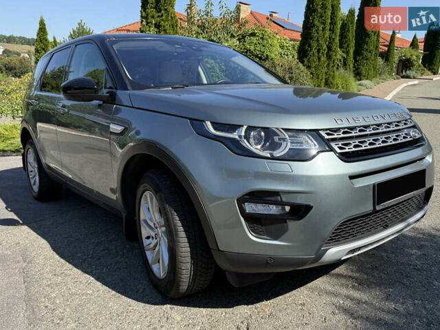 Серый Ленд Ровер Discovery Sport, объемом двигателя 2 л и пробегом 147 тыс. км за 23500 $, фото 7 на Automoto.ua