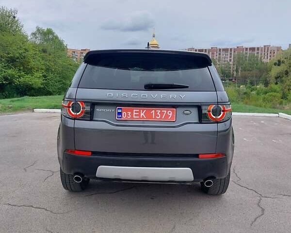 Серый Ленд Ровер Discovery Sport, объемом двигателя 2 л и пробегом 178 тыс. км за 18700 $, фото 10 на Automoto.ua