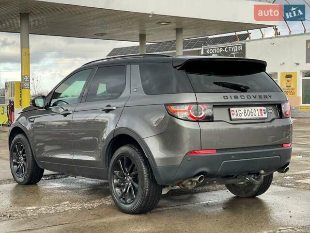 Серый Ленд Ровер Discovery Sport, объемом двигателя 2 л и пробегом 114 тыс. км за 19999 $, фото 10 на Automoto.ua