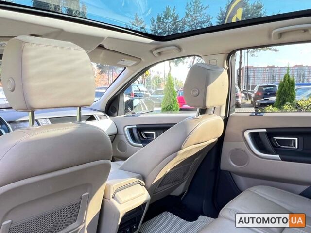 Серый Ленд Ровер Discovery Sport, объемом двигателя 2 л и пробегом 116 тыс. км за 19500 $, фото 13 на Automoto.ua