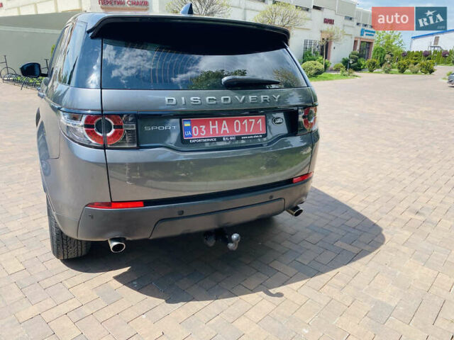 Серый Ленд Ровер Discovery Sport, объемом двигателя 2 л и пробегом 228 тыс. км за 20300 $, фото 4 на Automoto.ua