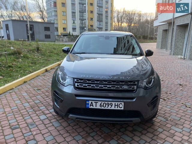 Серый Ленд Ровер Discovery Sport, объемом двигателя 2 л и пробегом 96 тыс. км за 19000 $, фото 1 на Automoto.ua