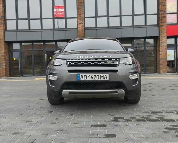 Серый Ленд Ровер Discovery Sport, объемом двигателя 2 л и пробегом 81 тыс. км за 20600 $, фото 12 на Automoto.ua