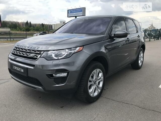 Серый Ленд Ровер Discovery Sport, объемом двигателя 2 л и пробегом 99 тыс. км за 19900 $, фото 2 на Automoto.ua