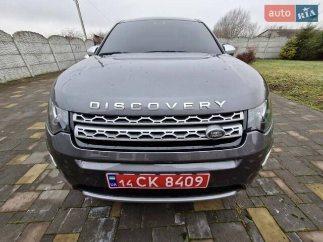 Серый Ленд Ровер Discovery Sport, объемом двигателя 2 л и пробегом 167 тыс. км за 21800 $, фото 8 на Automoto.ua