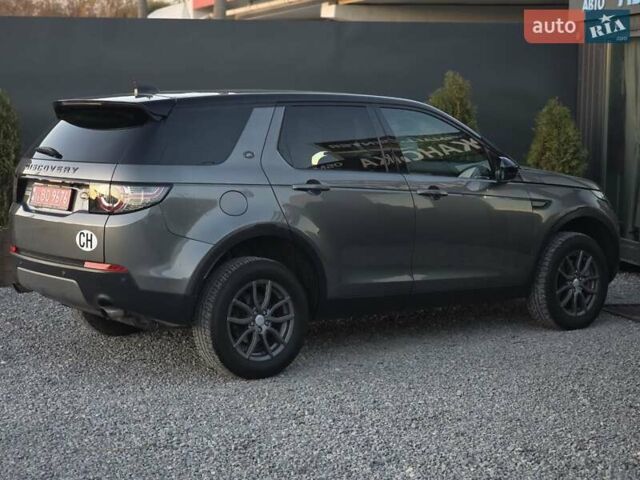 Серый Ленд Ровер Discovery Sport, объемом двигателя 2 л и пробегом 163 тыс. км за 19999 $, фото 3 на Automoto.ua