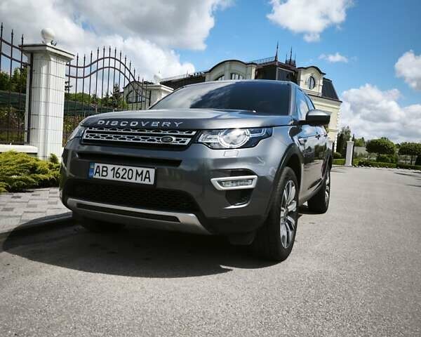 Серый Ленд Ровер Discovery Sport, объемом двигателя 2 л и пробегом 81 тыс. км за 20999 $, фото 8 на Automoto.ua