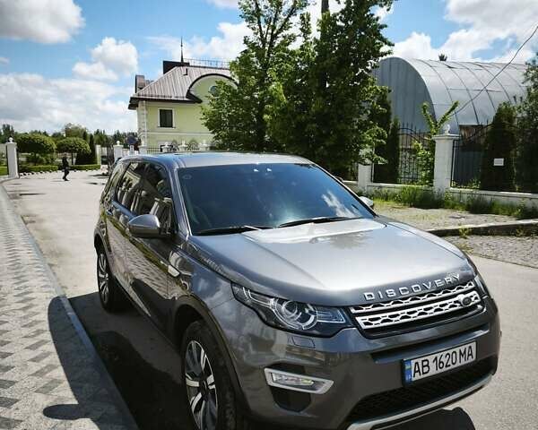 Серый Ленд Ровер Discovery Sport, объемом двигателя 2 л и пробегом 81 тыс. км за 20999 $, фото 7 на Automoto.ua