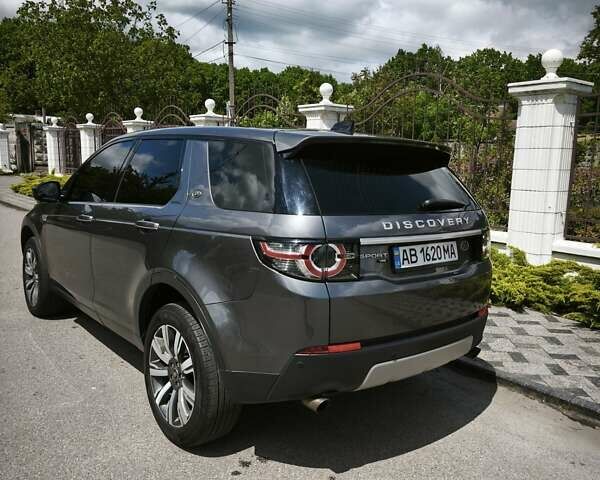 Серый Ленд Ровер Discovery Sport, объемом двигателя 2 л и пробегом 81 тыс. км за 20999 $, фото 17 на Automoto.ua