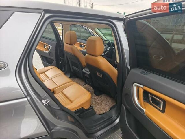 Серый Ленд Ровер Discovery Sport, объемом двигателя 2 л и пробегом 81 тыс. км за 20600 $, фото 18 на Automoto.ua