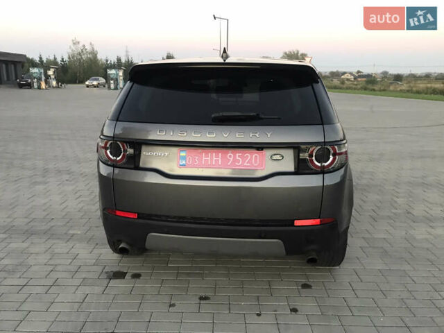 Серый Ленд Ровер Discovery Sport, объемом двигателя 2 л и пробегом 240 тыс. км за 15900 $, фото 7 на Automoto.ua