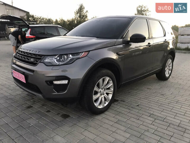 Серый Ленд Ровер Discovery Sport, объемом двигателя 2 л и пробегом 240 тыс. км за 15900 $, фото 2 на Automoto.ua