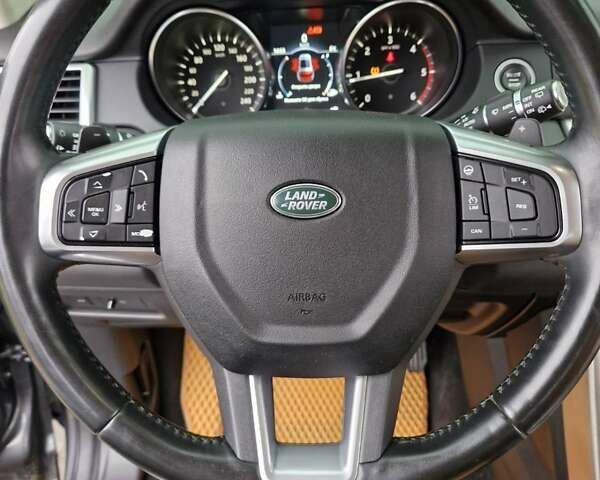 Серый Ленд Ровер Discovery Sport, объемом двигателя 2 л и пробегом 167 тыс. км за 21800 $, фото 5 на Automoto.ua