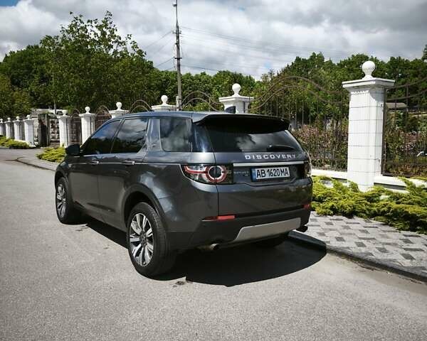 Серый Ленд Ровер Discovery Sport, объемом двигателя 2 л и пробегом 81 тыс. км за 20999 $, фото 4 на Automoto.ua