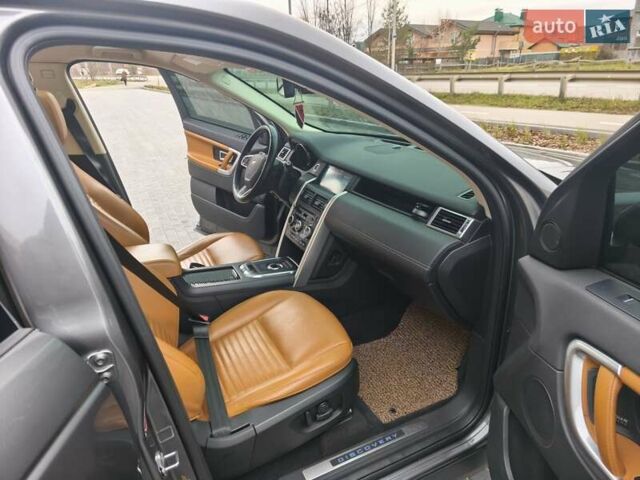 Серый Ленд Ровер Discovery Sport, объемом двигателя 2 л и пробегом 81 тыс. км за 20600 $, фото 20 на Automoto.ua